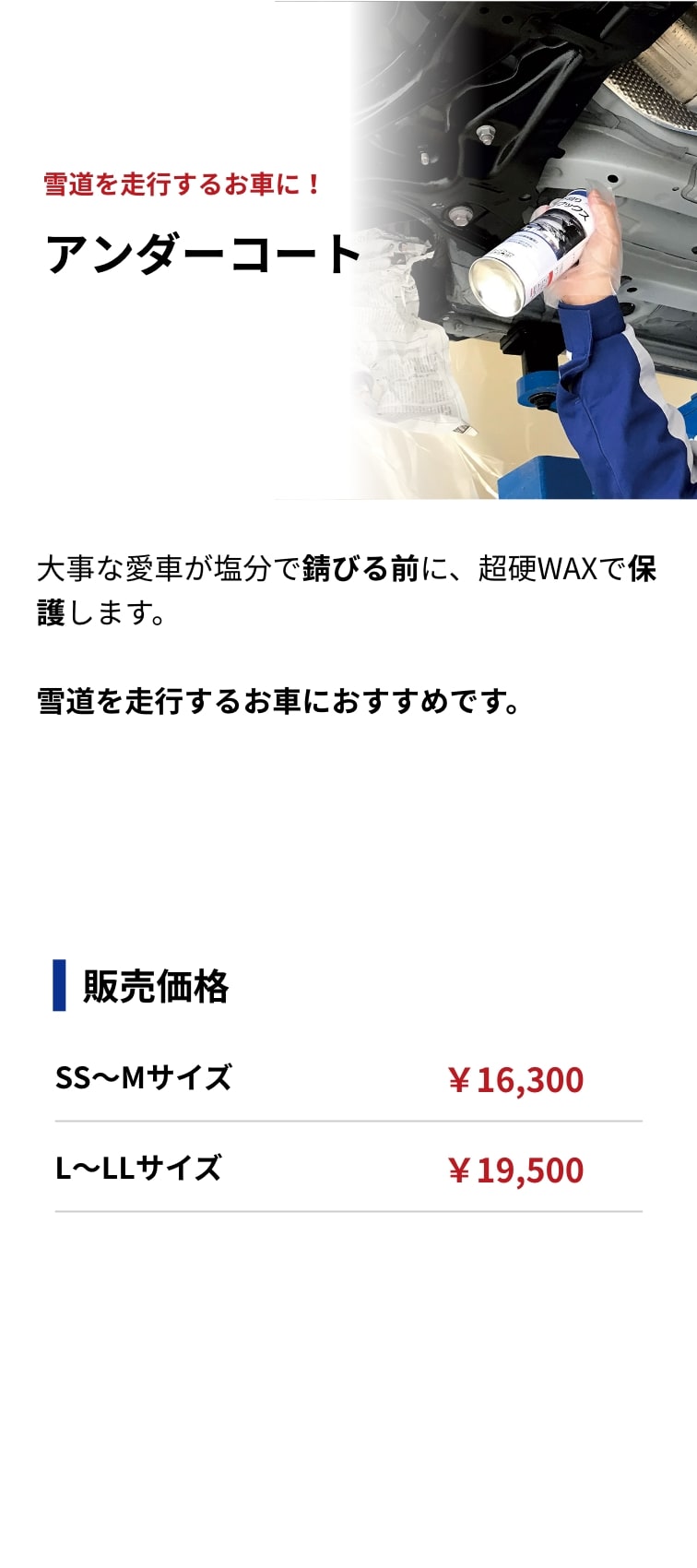 アンダーコート