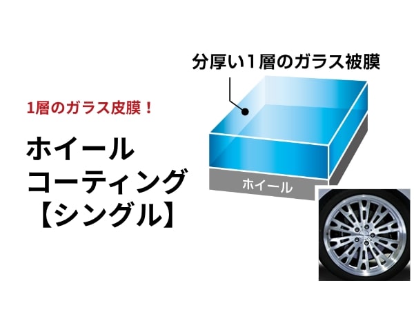 ホイールコーティング【シングル】