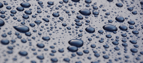 汚れさえはじく驚くほど強力な、はっ水力で車が汚れない