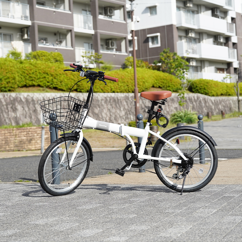 Glowing 折畳自転車20・6段ギア オールインワン CL201 マット