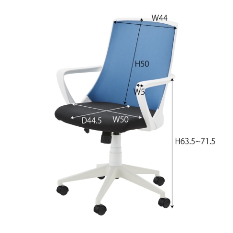 デスクチェア 11 東谷 オフィスチェア OFC-11BK｜うさマートジャパンサービス株式会社の