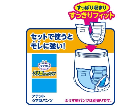 大王製紙 エリエール アテント 紙パンツ用尿とりパッドぴったり超安心