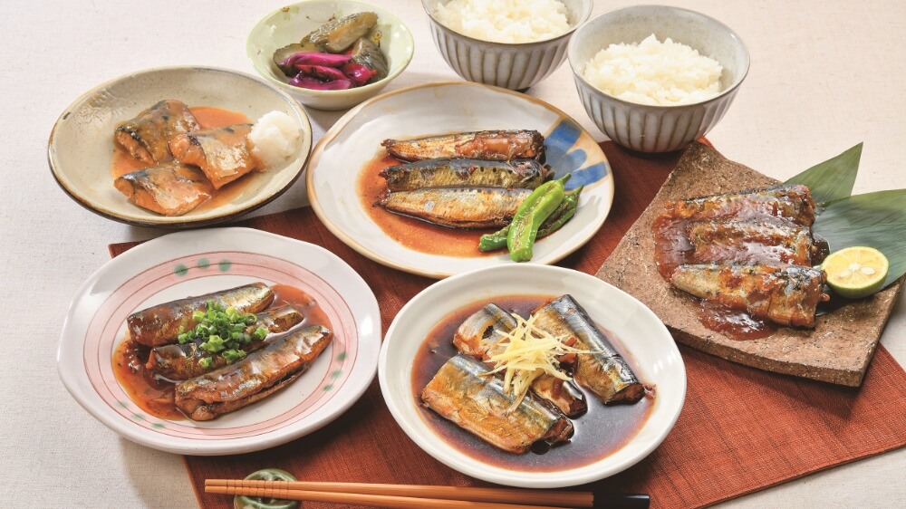 三陸おのや やわらか煮魚セット 5種15袋入｜うさマートジャパン