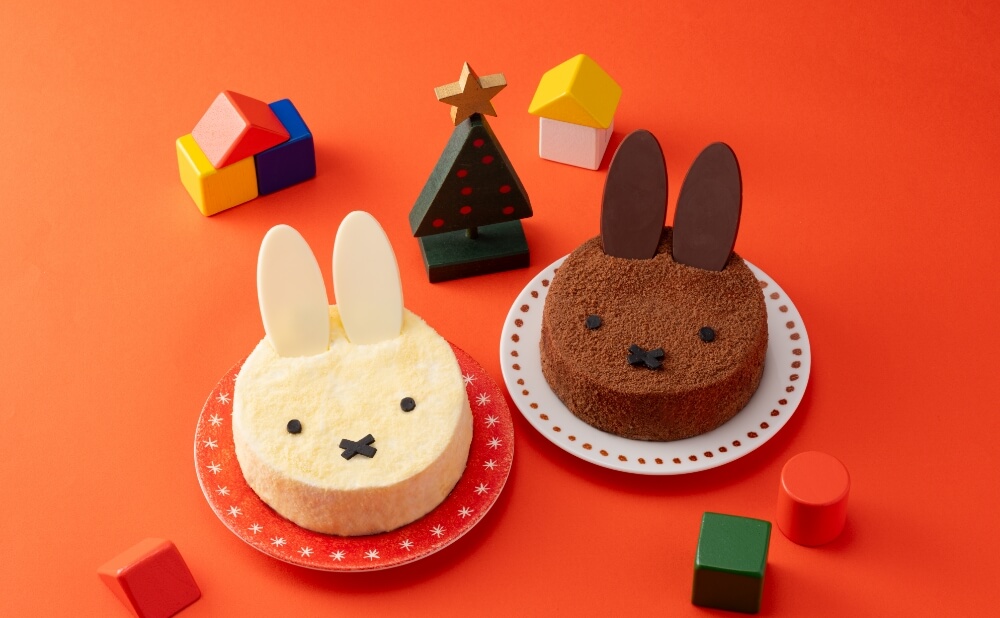 Xmas】ミッフィー&メラニー チーズとショコラのクリスマスケーキ