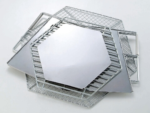 キャプテンスタッグ ヘキサ ステンレス ファイアグリル M-6500｜うさ