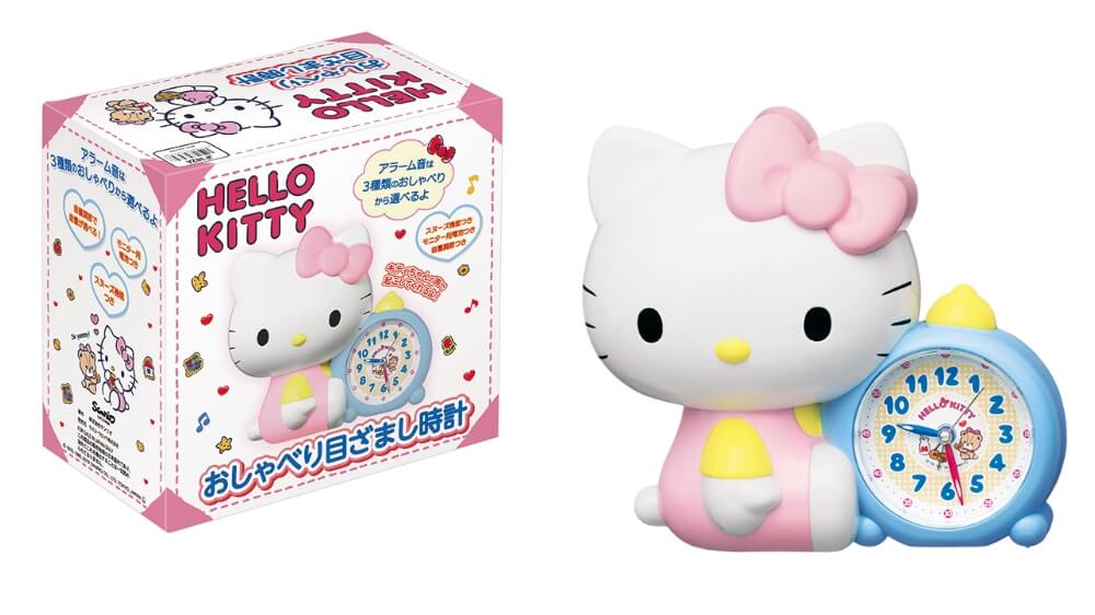 ハローキティ HELLO KITTY ベル音目覚まし時計 正規通販 KITTY