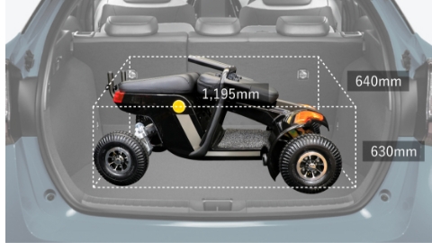 エスケイジャパン 電動4輪車いす i-WalkerⅡ(アイウォーカー2