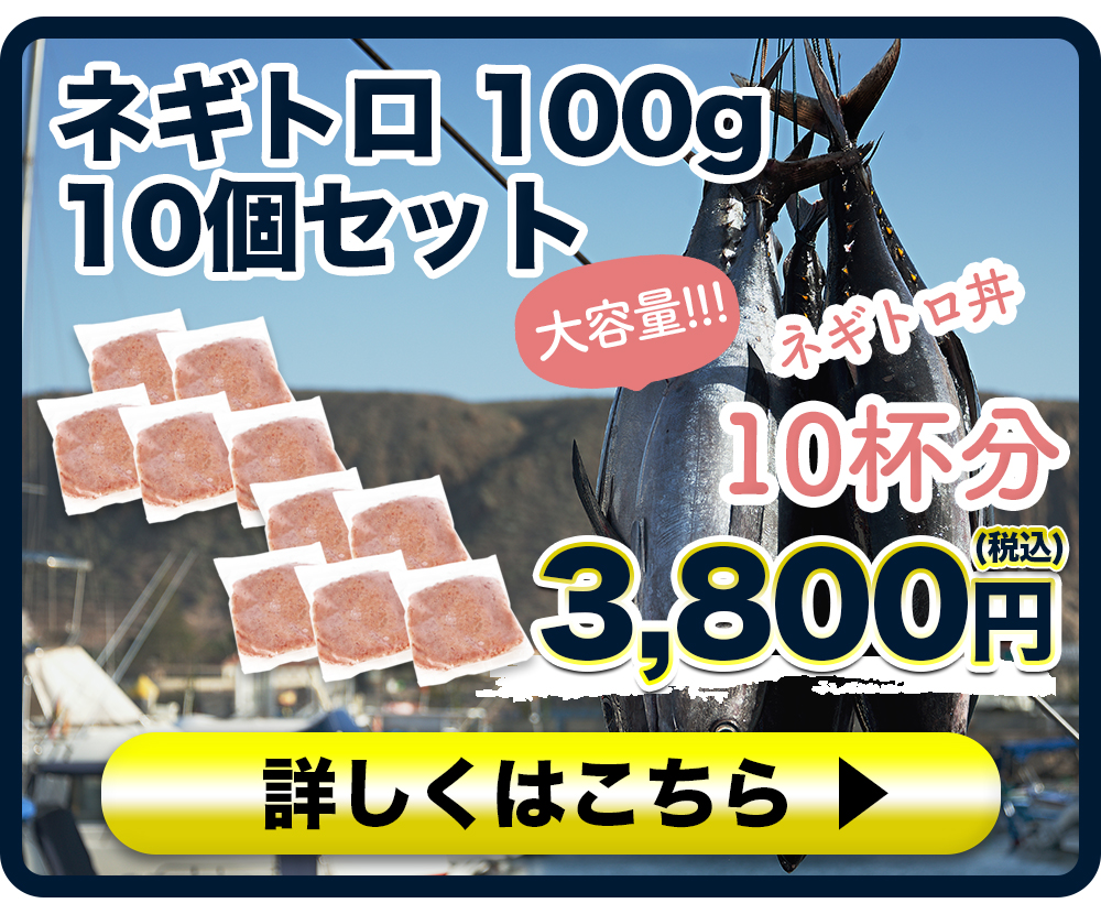 ネギトロ　100g　10個セット