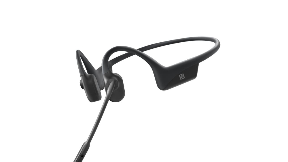 AfterShokz OPENCOMM ビジネスモデル 骨伝導ヘッドセット Black