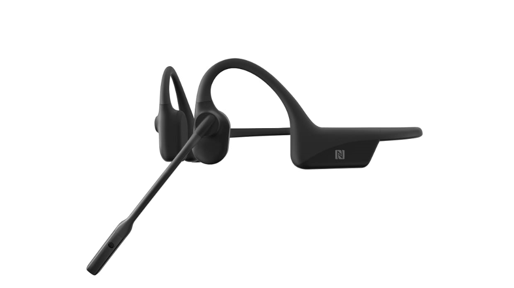 AfterShokz OPENCOMM ビジネスモデル 骨伝導ヘッドセット Black