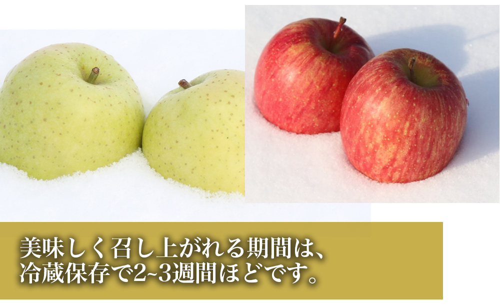 RED APPLE　【青森直送 12月上旬より出荷】ふじ王林ミックス　5kg_特徴