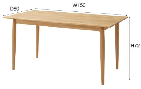 東谷 ダイニングテーブル HOT-650NA｜うさマートジャパンサービス株式