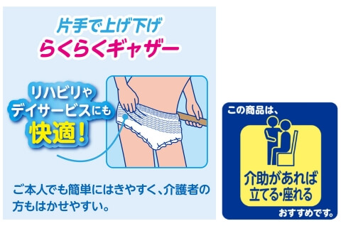 大王製紙 アテント 昼1枚安心パンツ 長時間快適プラス 女性用 Mサイズ