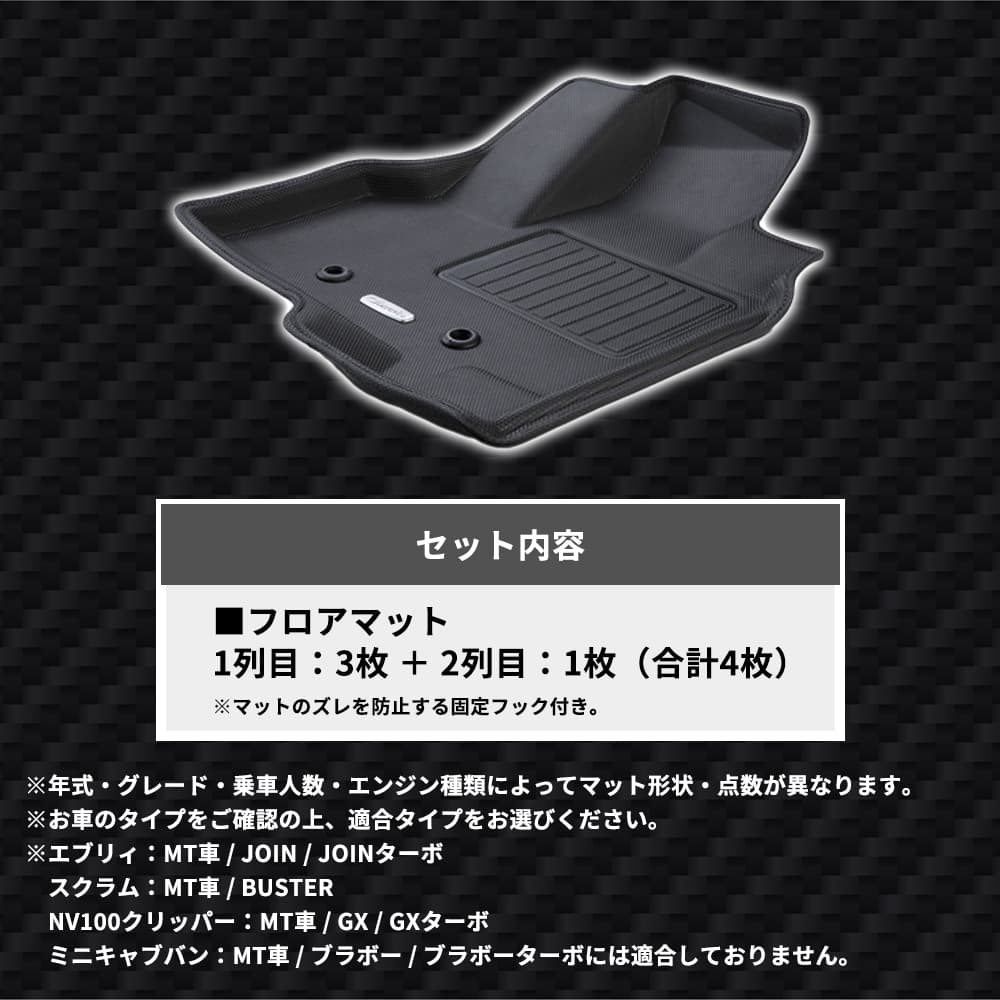 イレブンインターナショナル Clazzio(クラッツィオ) 立体フロアマット