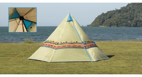 在庫処分（新品・未使用）】LOGOS(ロゴス) ナバホ Tepee 300-BB