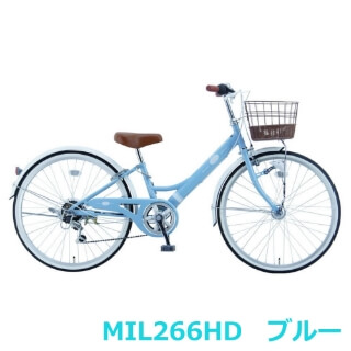サカイサイクル ミルフィーユ・ファム MIL266HD ブルー｜うさ