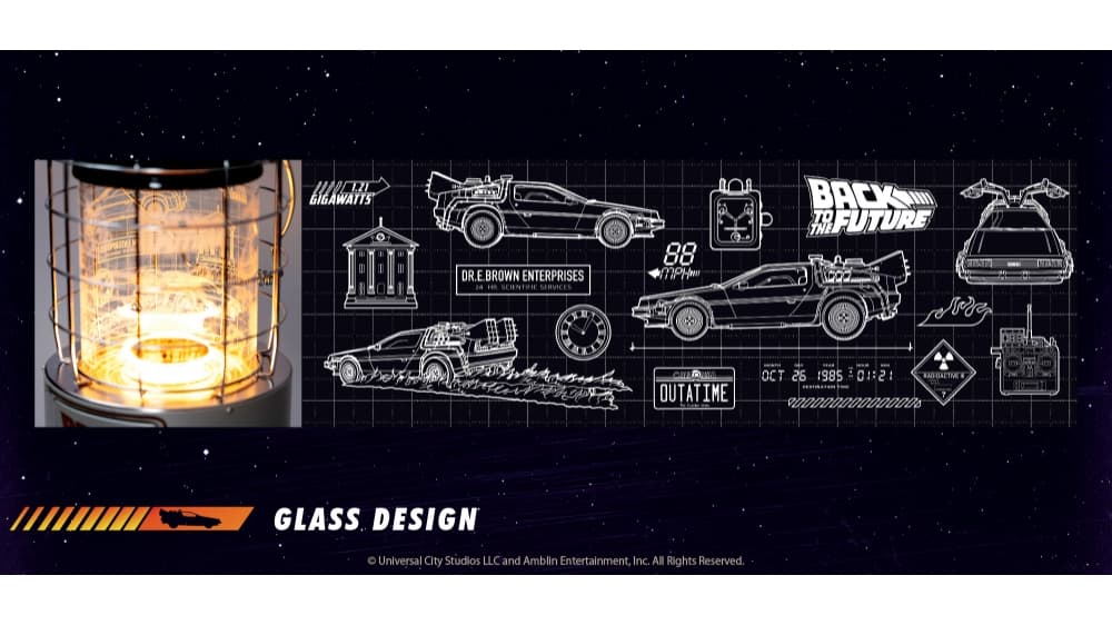 トヨトミ 対流形ストーブ TOYOTOMI×BACK TO THE FUTURE RR-25BTTF(S