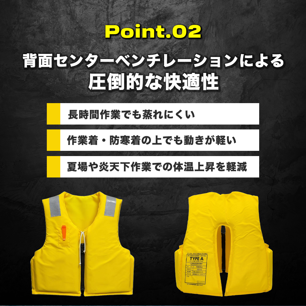 エリートグリップ 固形式ライフジャケット RW24KA 3着入｜うさマート