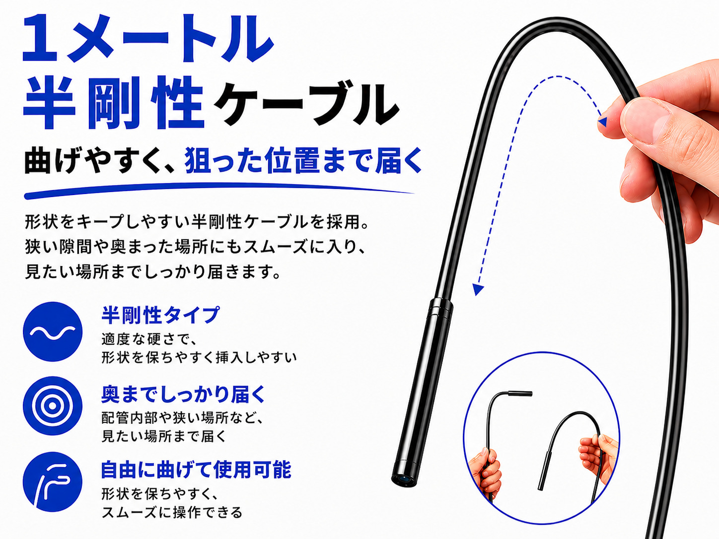 Industrial Endoscope マイクロスコープ 工業用内視鏡｜うさマート