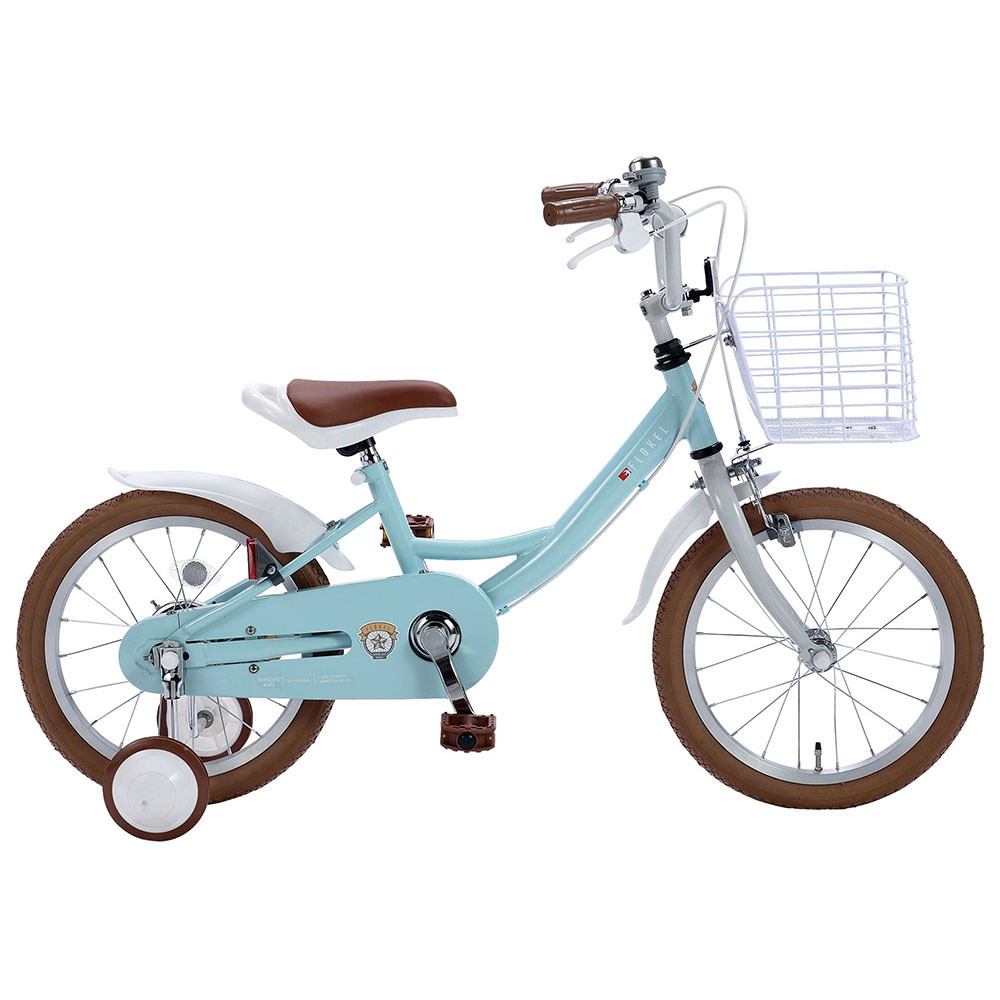 16インチ　ブリジストン　HACCHI 子供用自転車 ミントグリーン 補助輪付き 子供用自転車 ブリヂストン ハッチ 16インチ HC164 HACCI キッズ
