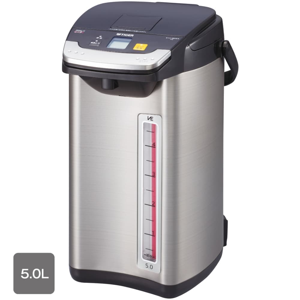 タイガー魔法瓶 蒸気レスVE電気まほうびん 5.0L ブラック PIE-A501K