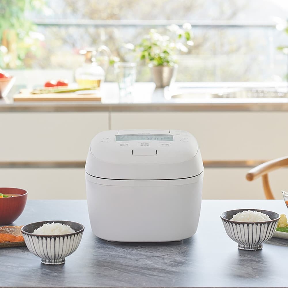 タイガー魔法瓶 圧力IHジャー炊飯器 5.5合 ピュアホワイト JPI-Y100WY