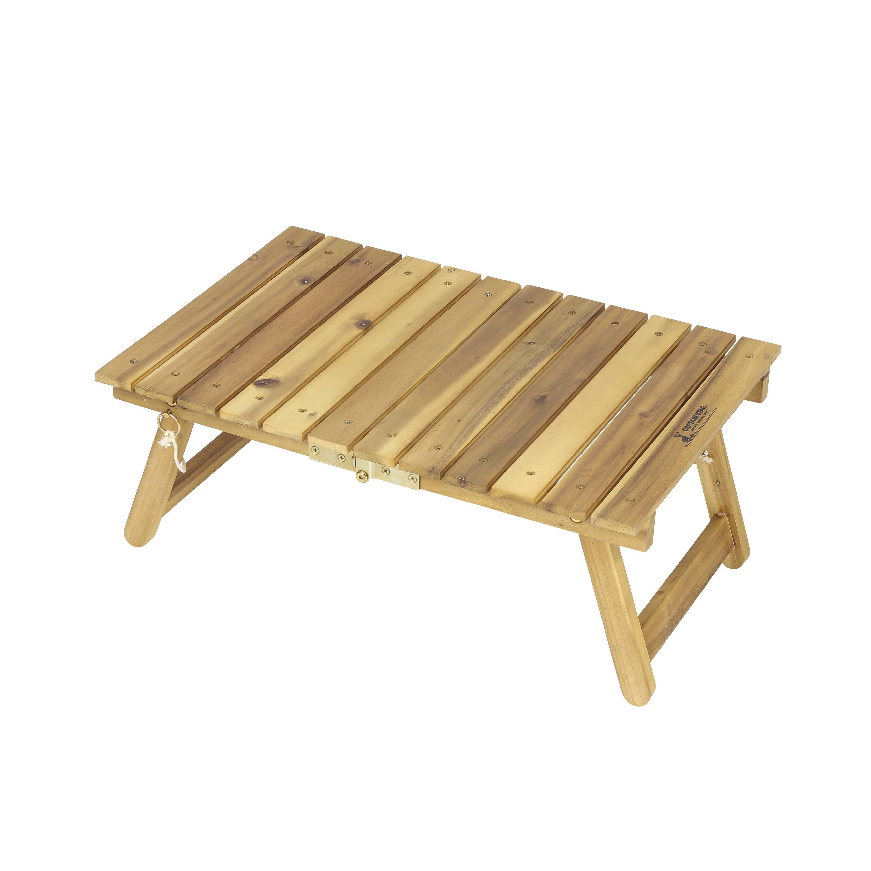 キャプテンスタッグ CSクラシックス FDローテーブル60 UP-1060｜うさ