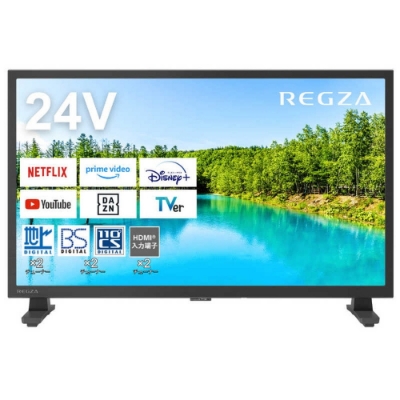 REGZA　液晶テレビ　24V型　Bluetooth対応/フルハイビジョン/YouTube対応　24V35N