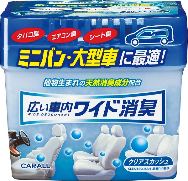 晴香堂 広い車内ワイド消臭 クリアスカッシュ｜うさマートジャパン
