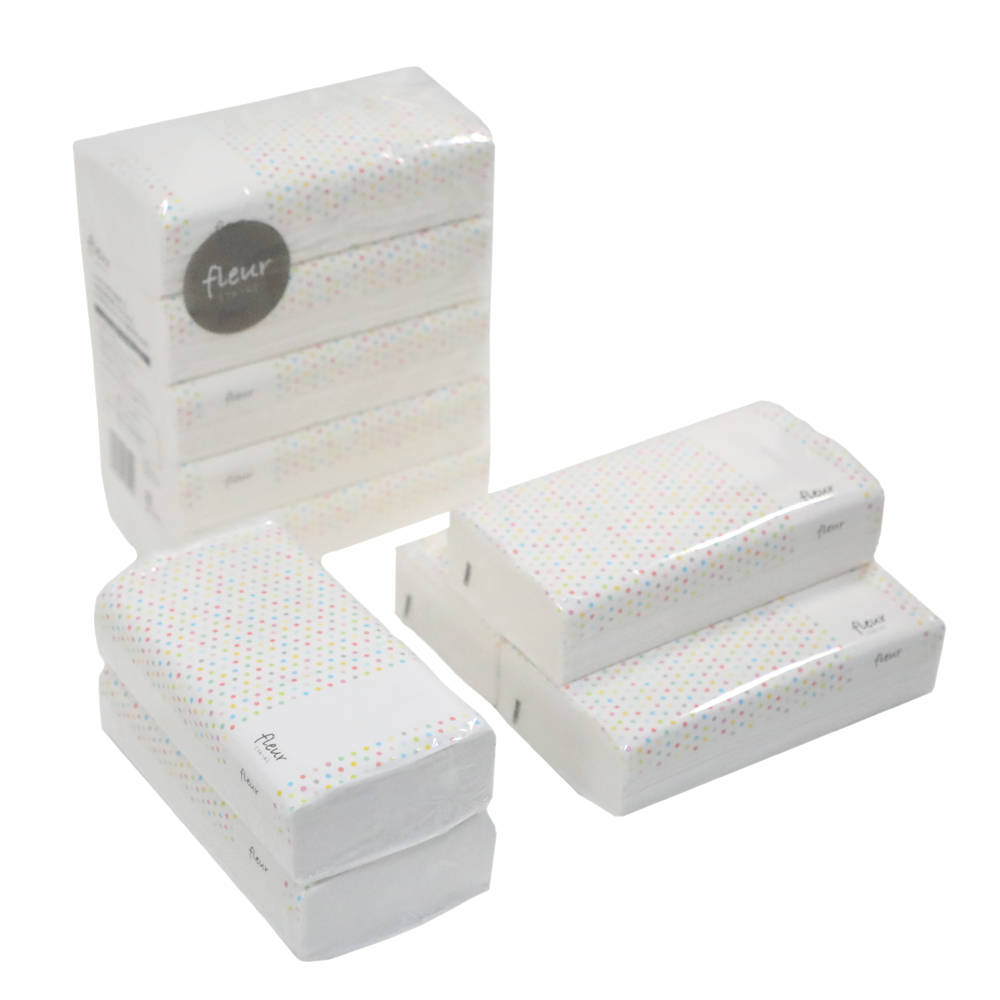 90個 まとめ買い ティッシュ Fleur フルール ソフトパック ティッシュ 150組 300枚 5個入り 18パック 90個入りの大容量 宇佐美鉱油の総合通販サイトうさマート