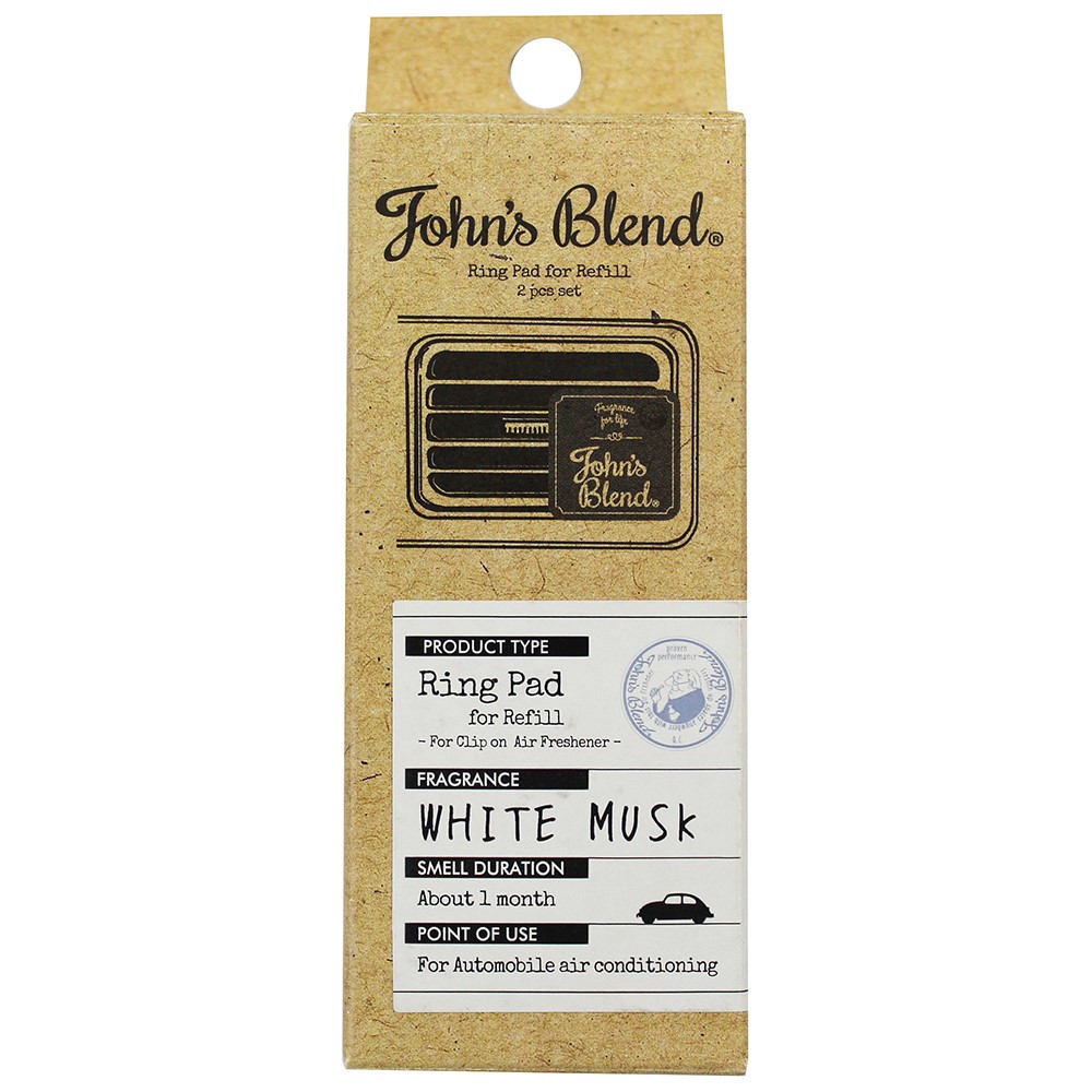 ノルコーポレーション John's Blend クリップオンエアーフレッシュナー