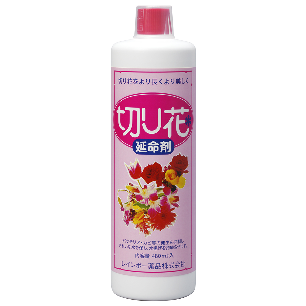 切り花を長持ちさせる活力延命剤 レインボー切り花延命剤 480ml 宇佐美鉱油の総合通販サイト うさマート