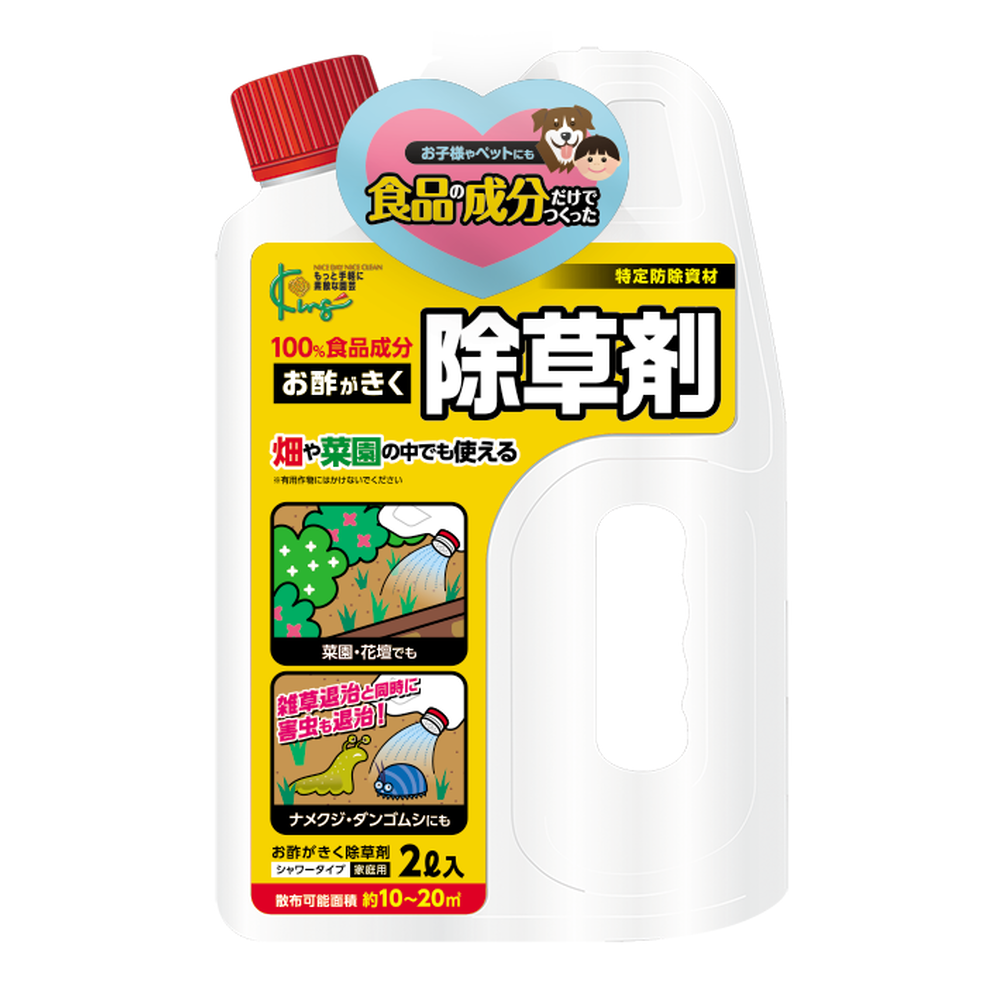 醸造酢100 の商品成分 お酢がきく除草剤 2l 宇佐美鉱油の総合通販サイト うさマート