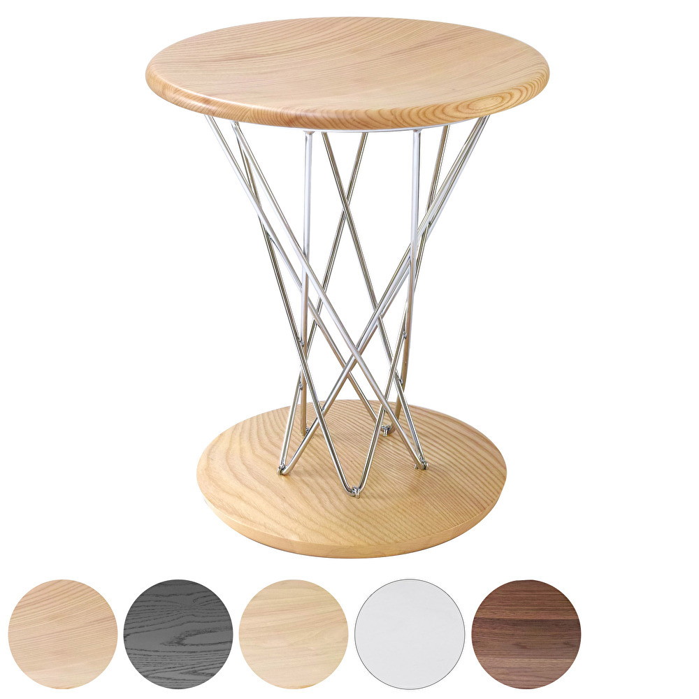 ウィルリミテッド イサム・ノグチ 天然木製ロッキングスツール ハイ