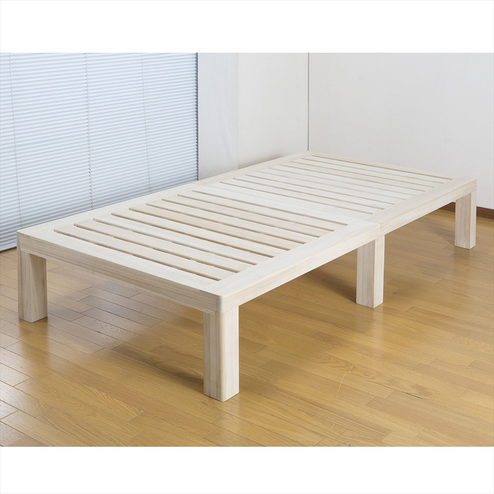 サン・ハーベスト 総桐ステージ　すのこベッド　シングル LS-500S サン・ハーベスト 総桐ステージすのこベッド セミシングルサイズ LS