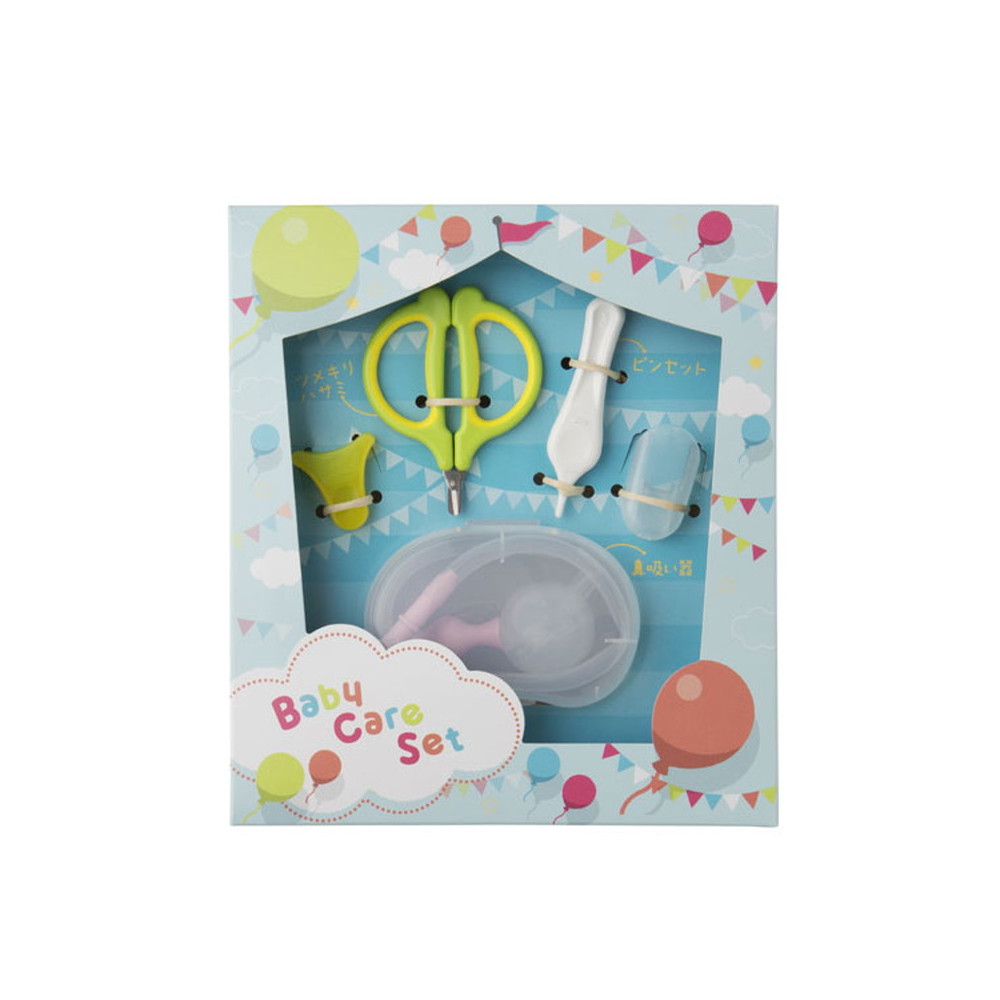 貝印 新生児ギフトセットa 爪切りハサミ ピンセット 鼻吸い器 Kf0140 宇佐美鉱油の総合通販サイトうさマート