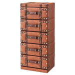 未使用品 東谷 AZUMAYA ロックスチールチェストL アイボリー 東谷 lock ロック スチールチェストL TPN-41GY｜うさマートジャパン