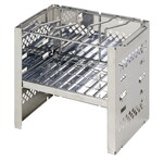 キャプテンスタッグ BBQ ステンレス グリル 650 UG-68｜うさ