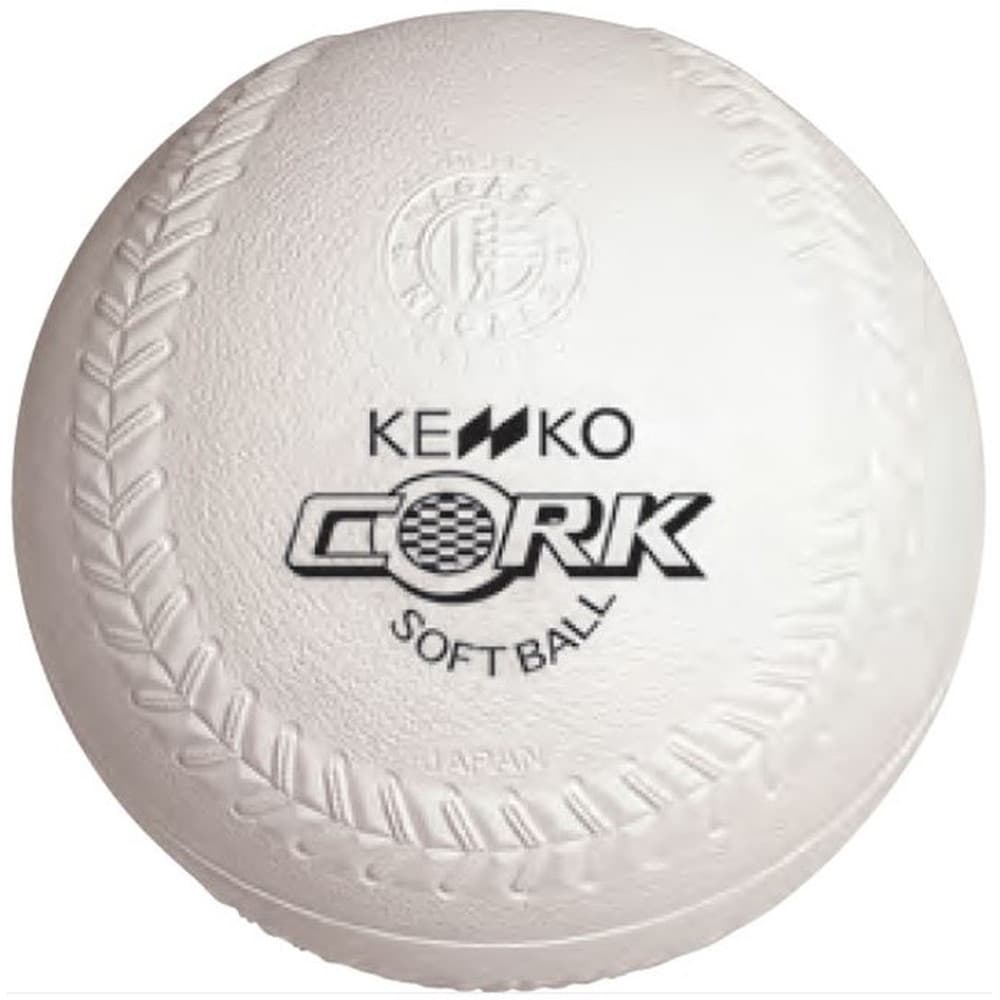 Chou Wadai Shinsaku 内外ソフトボール検定3号 コルク芯 半ダース 6個 セットS3C 素敵な-css.edu.om