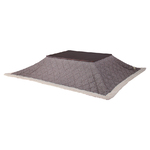 東谷 薄掛コタツ布団 長方形 グレー KK-142GY｜うさマートジャパン