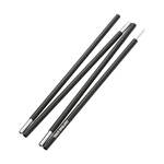 キャプテンスタッグ アルミジョイントポール φ28X2800(4本つなぎ) BK