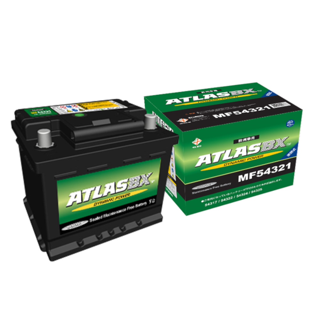 ATLAS 欧州車用バッテリー ATLAS BX LBN1/LB1 MF54321｜宇佐美鉱油の