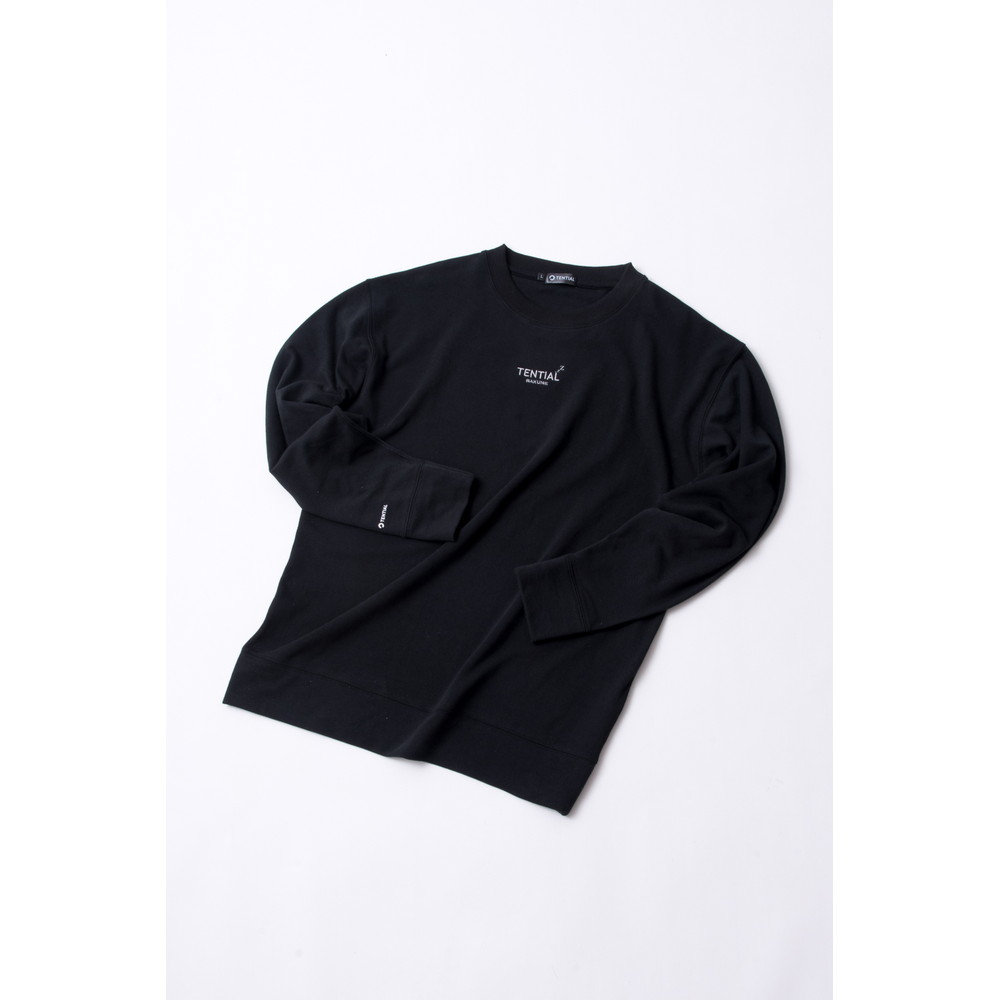 TENTIAL リカバリーウェア BAKUNE スウェットシャツ XL ブラック