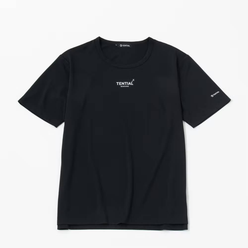 TENTIAL リカバリーウェア BAKUNE Dry 半袖Tシャツ XL ブラック