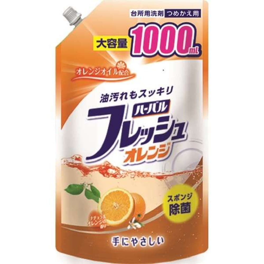 ハーバルフレッシュ ナチュラルオレンジの香り つめかえ用 1000ml