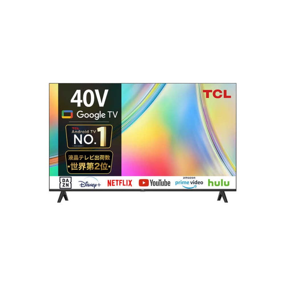 TCL 液晶テレビ ［40V型/フルハイビジョン/YouTube対応］ 40S5400