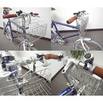 シルバー シティサイクル 前バスケット付き シルバー シティサイクル 前部バスケット付き