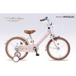 池商 MYPALLAS 子供用自転車16・補助輪付 MD-16 ストロベリー｜うさ
