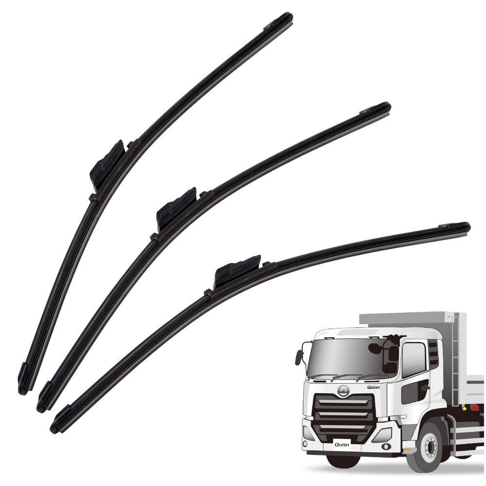 Fesco トラック用フラットワイパーSET UDトラックス クオン用3本セット 