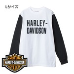 ハーレーダビッドソン 純正 メンズ スカル・ロングスリーブTシャツ